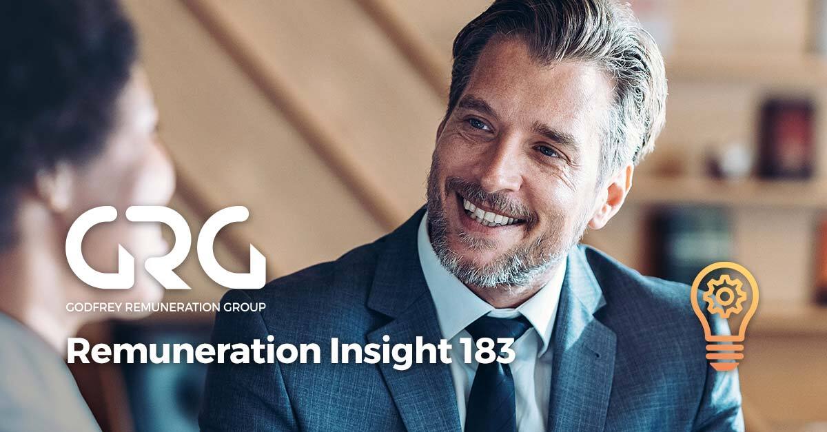 GRG Remuneration Insight 183 – Market Remuneration Benchmarking